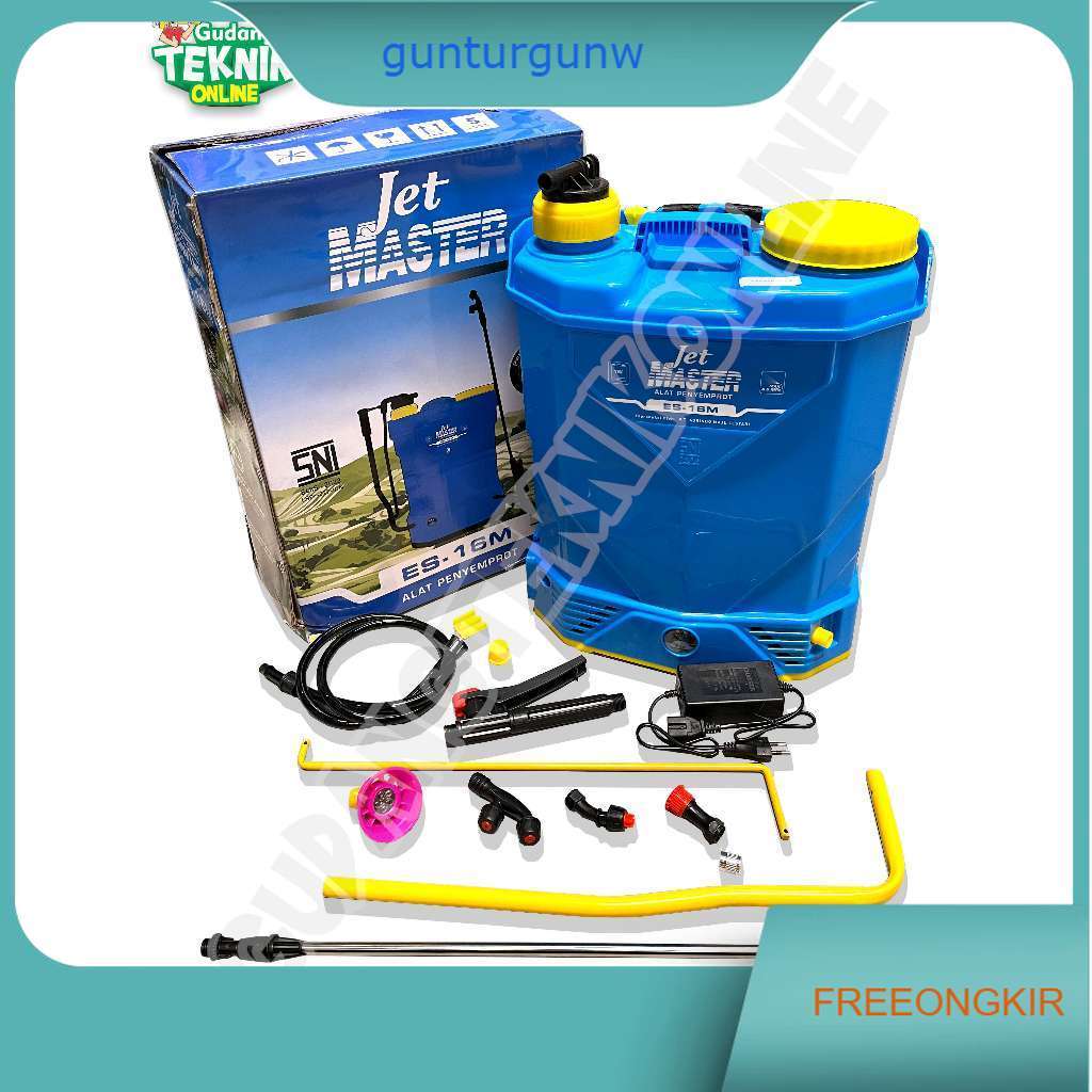 Sprayer Hama Elektrik 16L XENON MIYAMOTO JET MASTER / Alat Semprot Semprotan Obat Hama Elektrik Spra