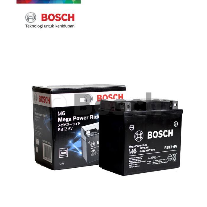 Aki Motor Yamaha Fazzio Bosch RBTZ-6V