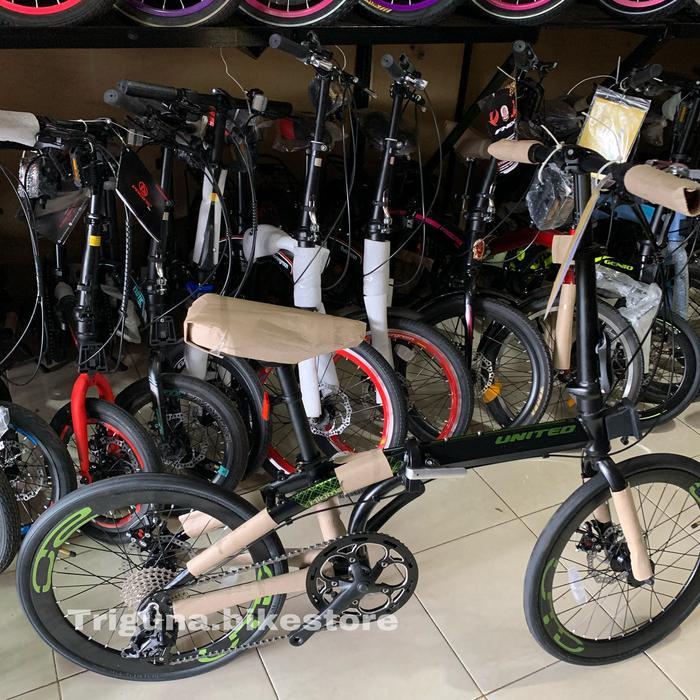 Sepeda Lipat 20 United Nigma 10S Alloy Frame