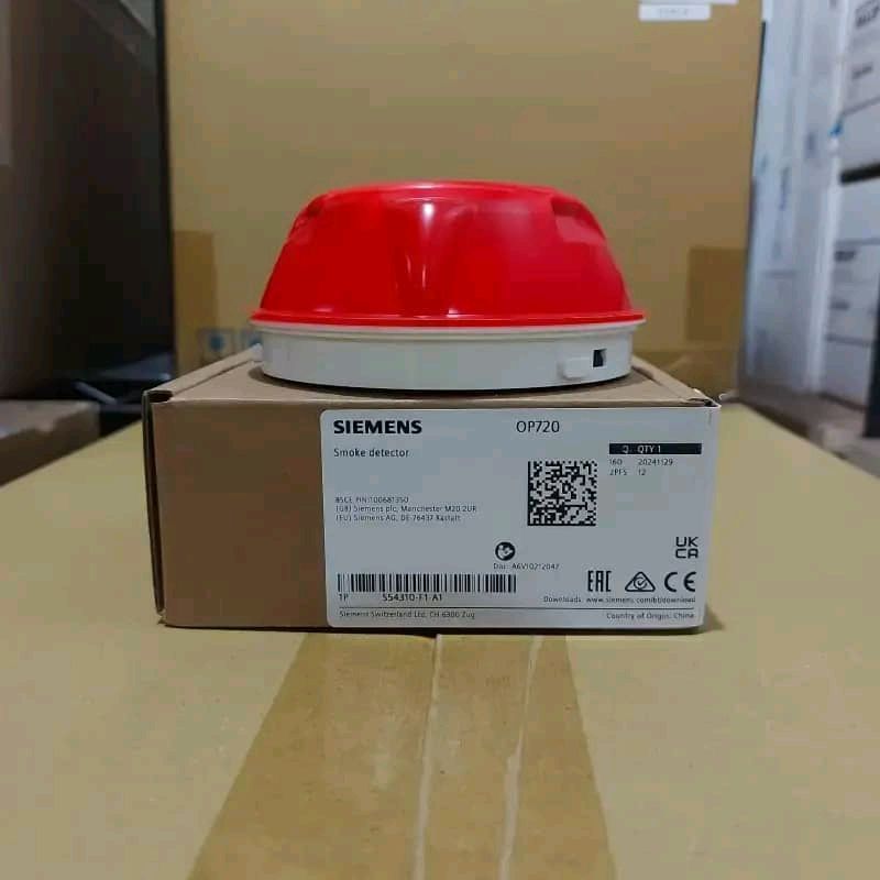 Smoke Detector Siemens OP720 Komplit Base Detector DB721 New