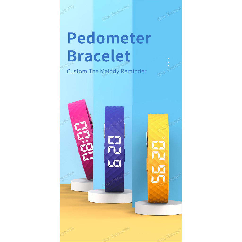 ‎HT30 Outdoor Smartwatch Sports Bracelet Vibration Alarm Clock Reminder Sleep Monitoring Pedometer R