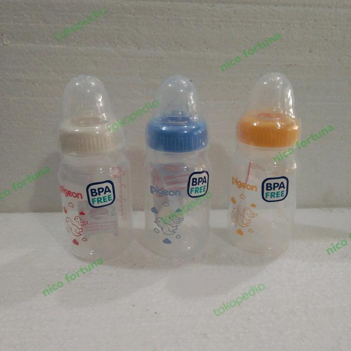 Botol susu Pigeon 120ml (warna random)