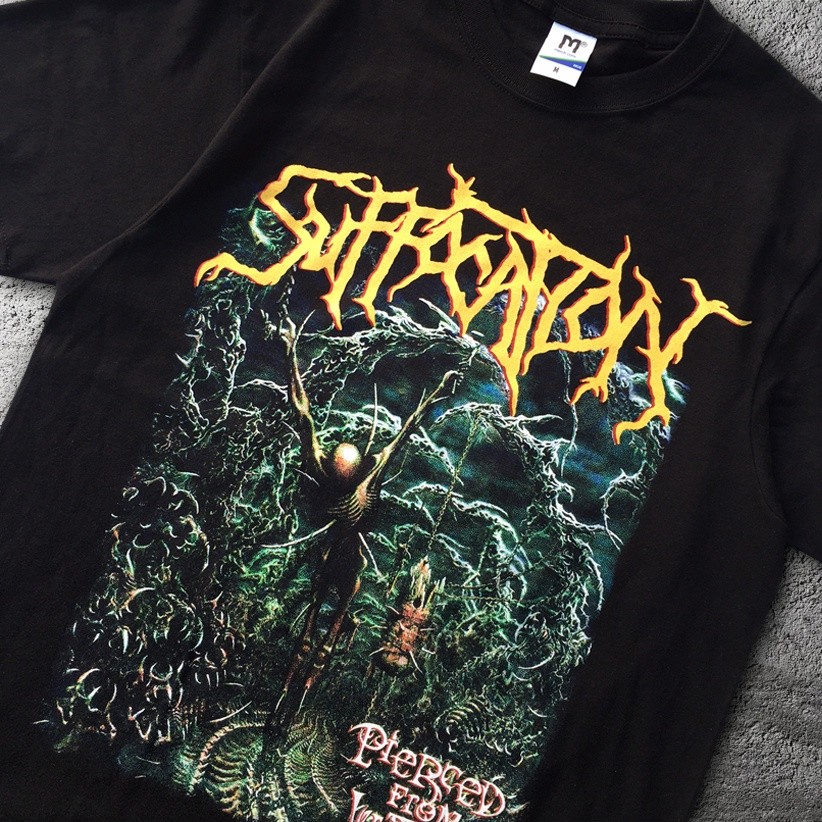 KAOS PIERCED FROM WITHIN - SUFFOCATION | KAOS MUSIK | KAOS BAND | KAOS METAL | KAOS OVERSIZE