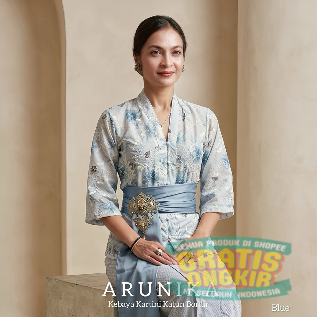 KEBAYA ARUNIKA - MERONA | KEBAYA BALI | KEBAYA KATUN EMBROIDERY | KEBAYA KARTINI | KEBAYA WISUDA | K
