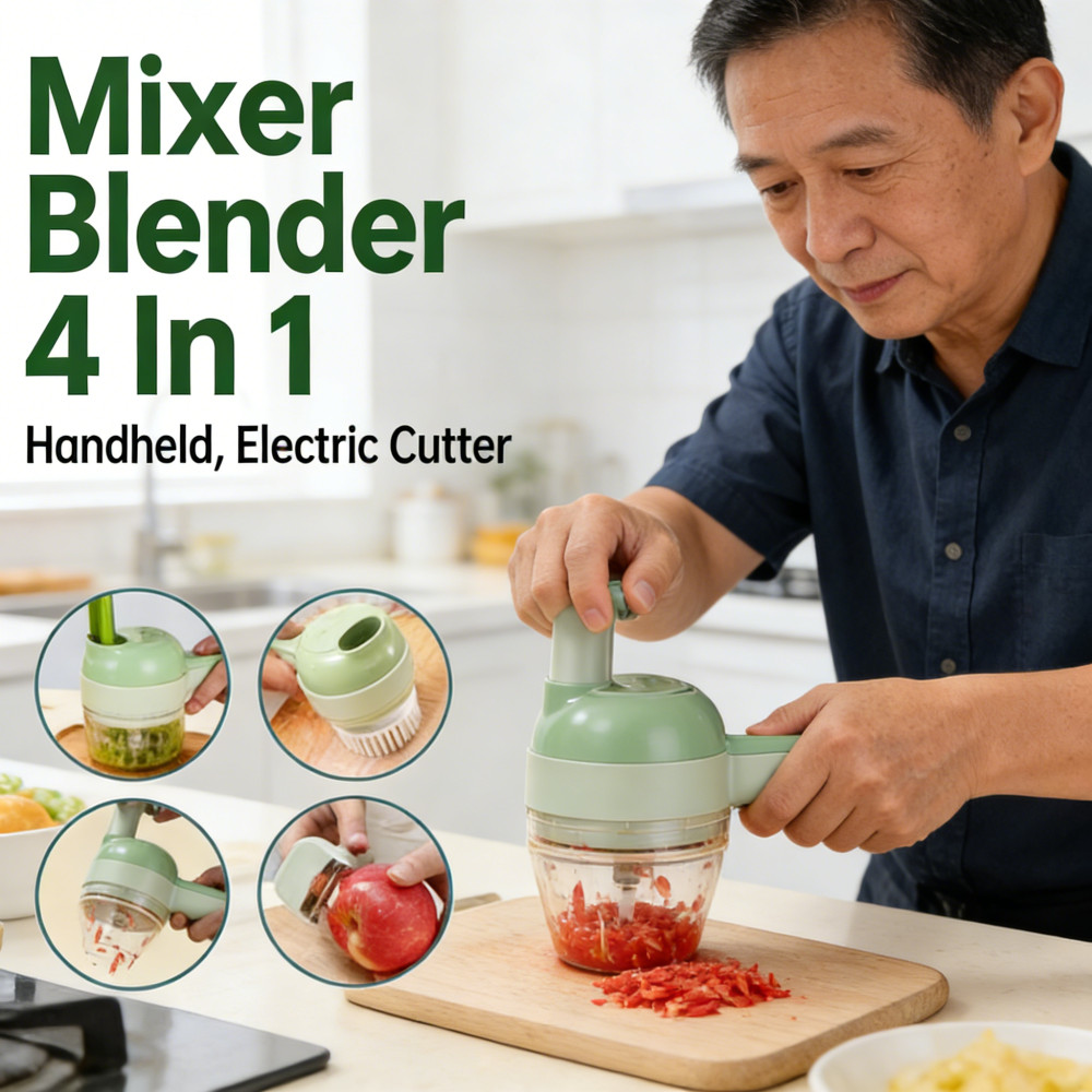 Pemotong Daging USB Charging Mini Blender Mini Chopper Multifungsi Hand Held Cooking Alat Pemotong S