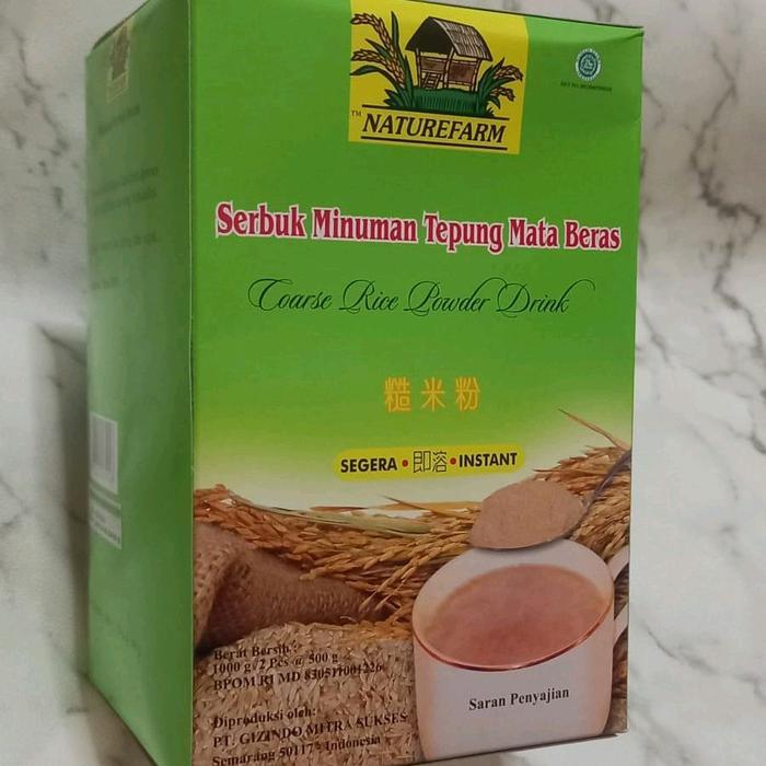 TEPUNG MATA BERAS MERAH / CRP 1 KG /BEKATUL