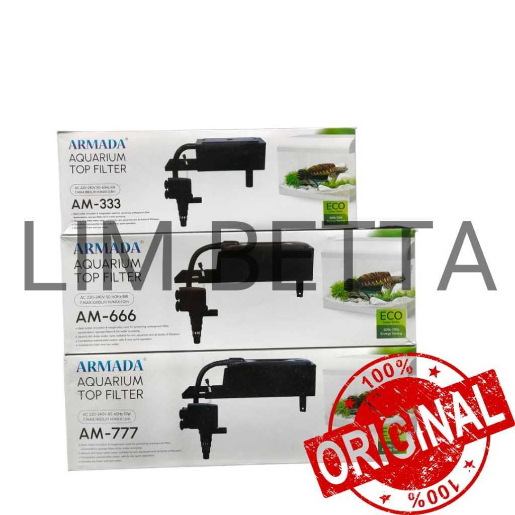 Top Filter Aquarium Armada / Top Filter 3 in 1 / filter aquarium