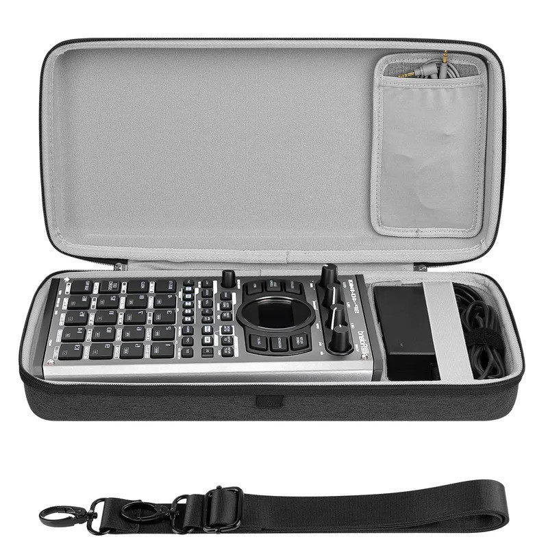 Geekria Audio Interface Carrying Case, Compatible with Roland SP-404MKII / SP-404 / SP-404A / SP-404