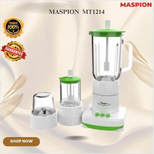 MASPION BLENDER 3in1 MT1214 DRY/MT-1214/MT-1214/MT 1214/MASPION BLENDER PLASTIK/BLENDER PLASTIK MASP