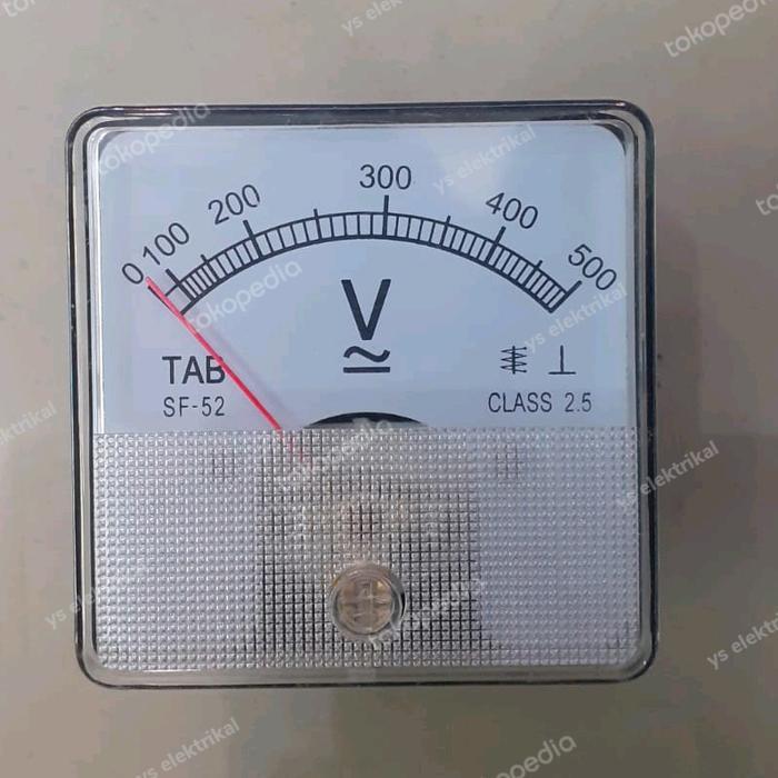 Volt Meter Analog AC/DC CR-52 500 V