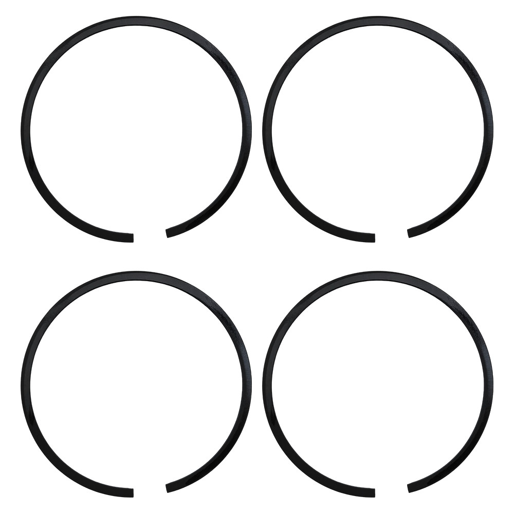 4 x Piston Rings 50mm X 1.5MM For HUSQVARNA 268 268XP 268K 66 266 371 372 Chaaw Replacement Spare Pa