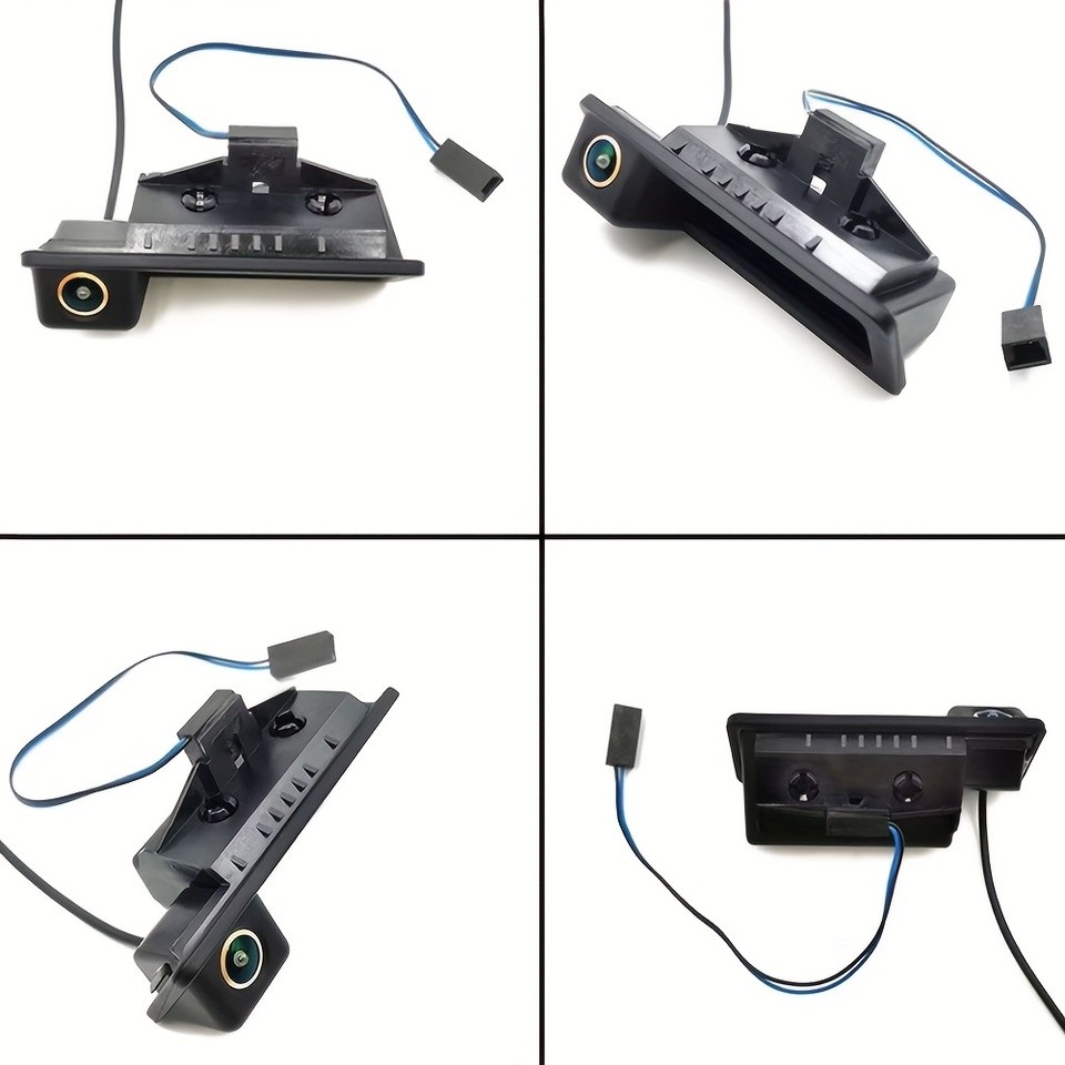 Rear View Camera for BMW 3 Series, 5 Series, X1, X5, X6 E60, E70, E82, Reverse Trunk Switch Handle, 
