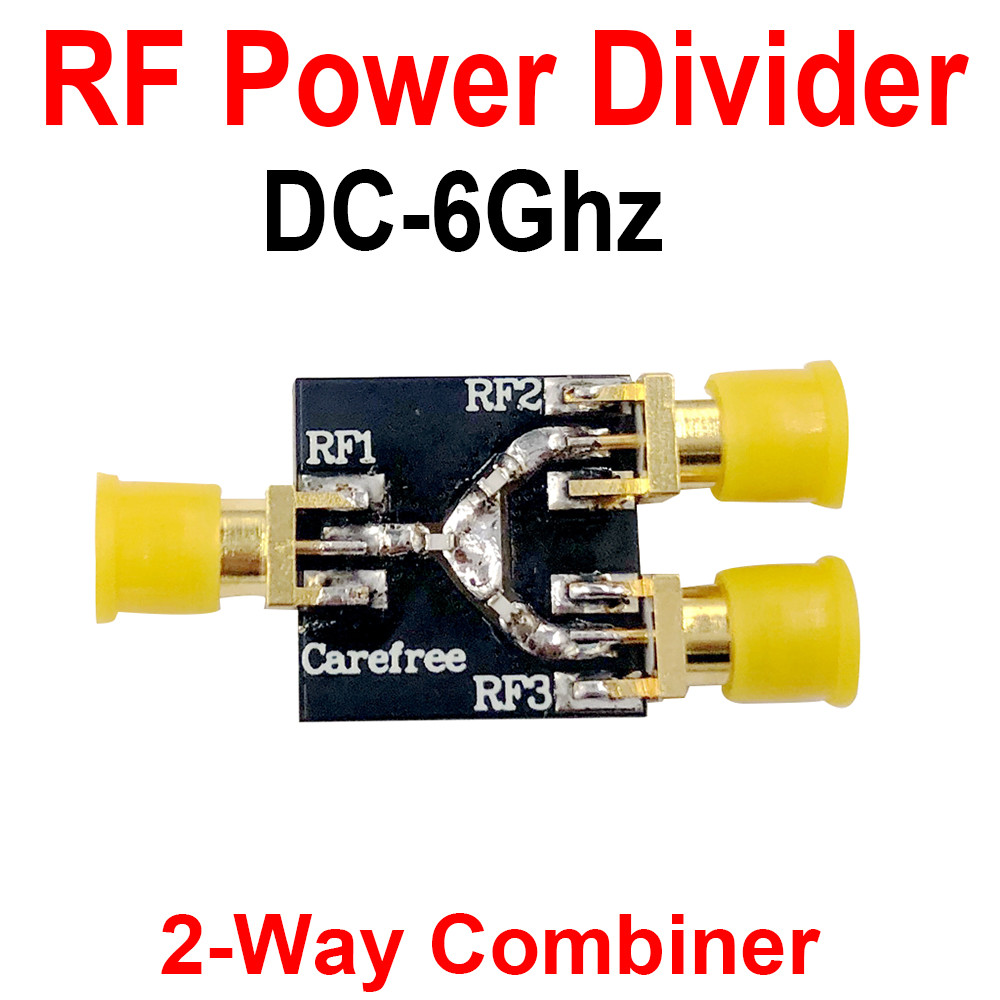 1Mhz-6Ghz RF Power Divider RF Microwave Resistor 2-Way Power Divider Rf Combiner/ Splitter For HAM R