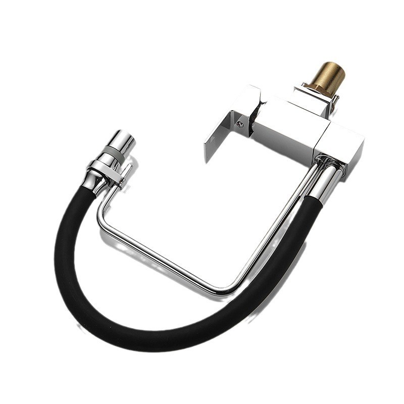 Kiten, faucet, sink, all copper, faucet, hot and cold, inner window, fog, leather pipe, universal