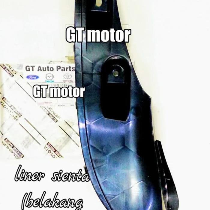 Plastik Liner Inner Fender Belakang Kanan Sienta SPAREPARTS MOBIL