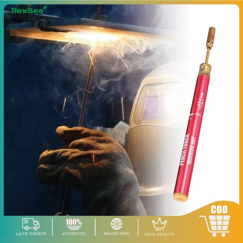 Solder Gas Pena Portable Tanpa Listrik Tanpa Kabel Mini Gas Blow Torch Soldering Solder Gas Cordless