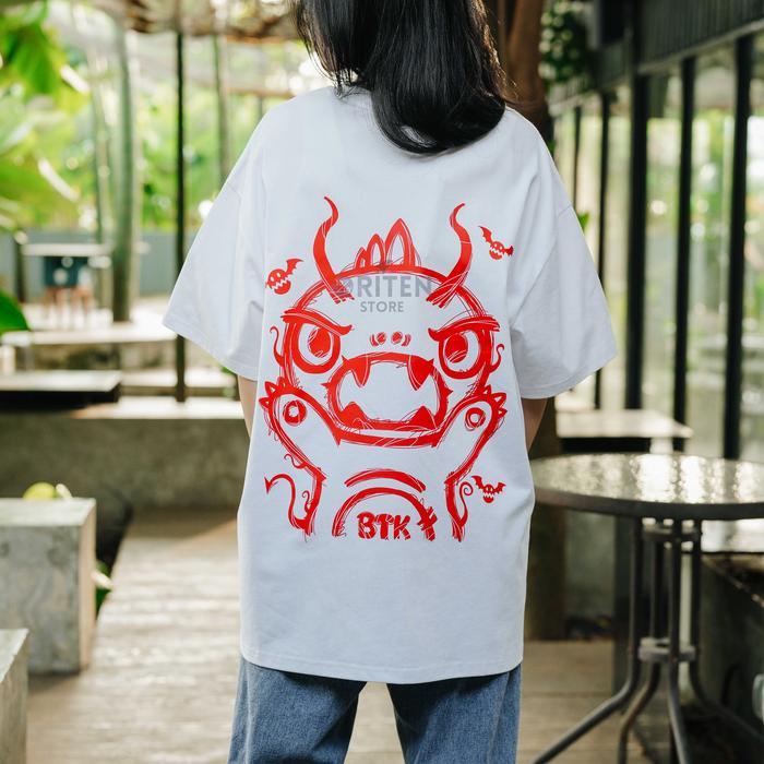 BTK Bestkiller Devil Beast Tee White