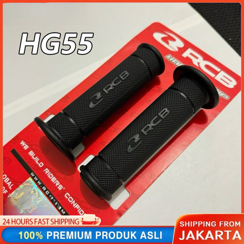 PART - ORIGINAL RCB HANDGRIP HG55 RUBBER SOFT UNIVERSAL RCB ORIGINAL HANDGRIP HG55 + JALU STANG CNC