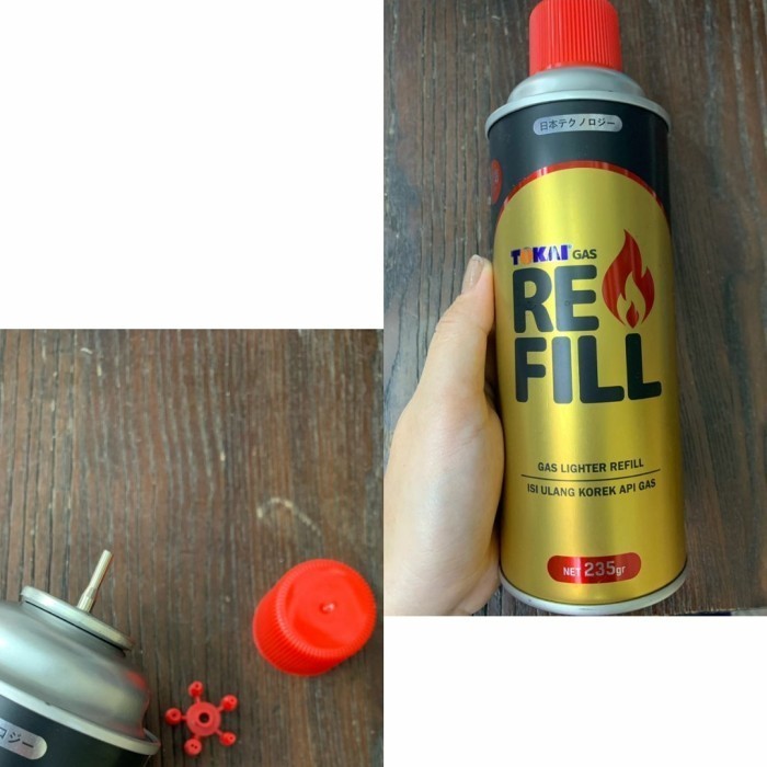 Korek api unik keren - Gas Isi Ulang Korek Api Merk Tokai Refil Gas Lighter LS