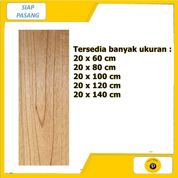 Papan Mahoni Panjang 120 Lebar 20 Kayu Solid