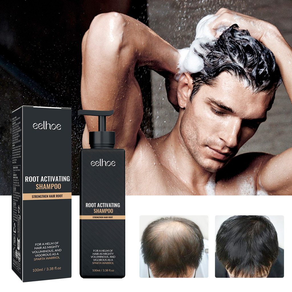 EELHOE Shampoo Penumbuh Rambut Cepat 100ml Rambut Rontok Dan Penumbuh Rambut Oil Control