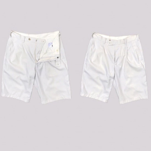 Chino Short White UNIQLO | Celana Pendek Pria Putih