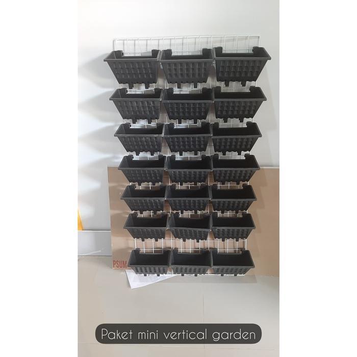 paket vertical garden warmash dan pot vertical garden - tanaman hiasan