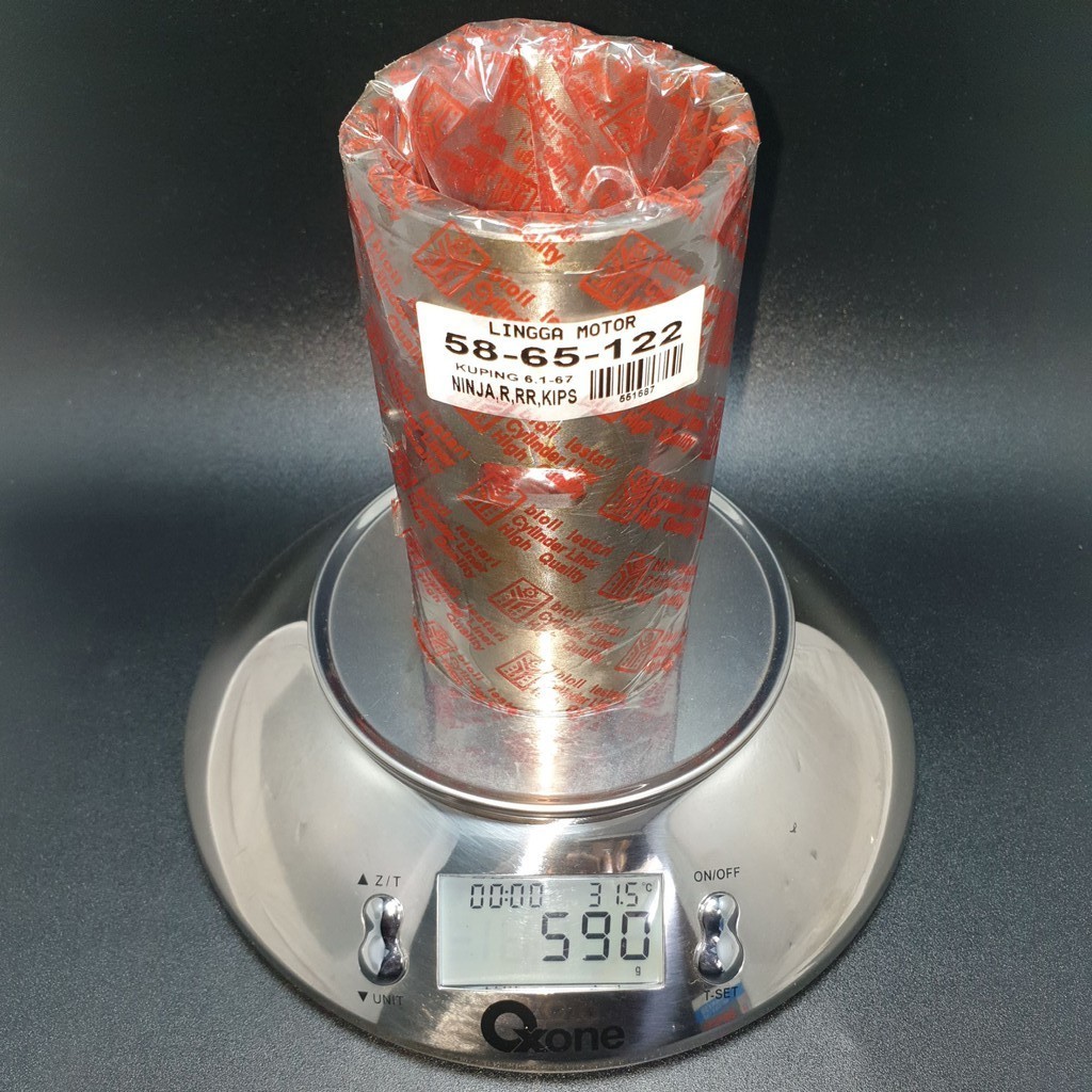 LINER 58-65-122 NINJA-150 R RR SUPER KIPS LUBANG CYLINDER LINER BORING BY BIOLI