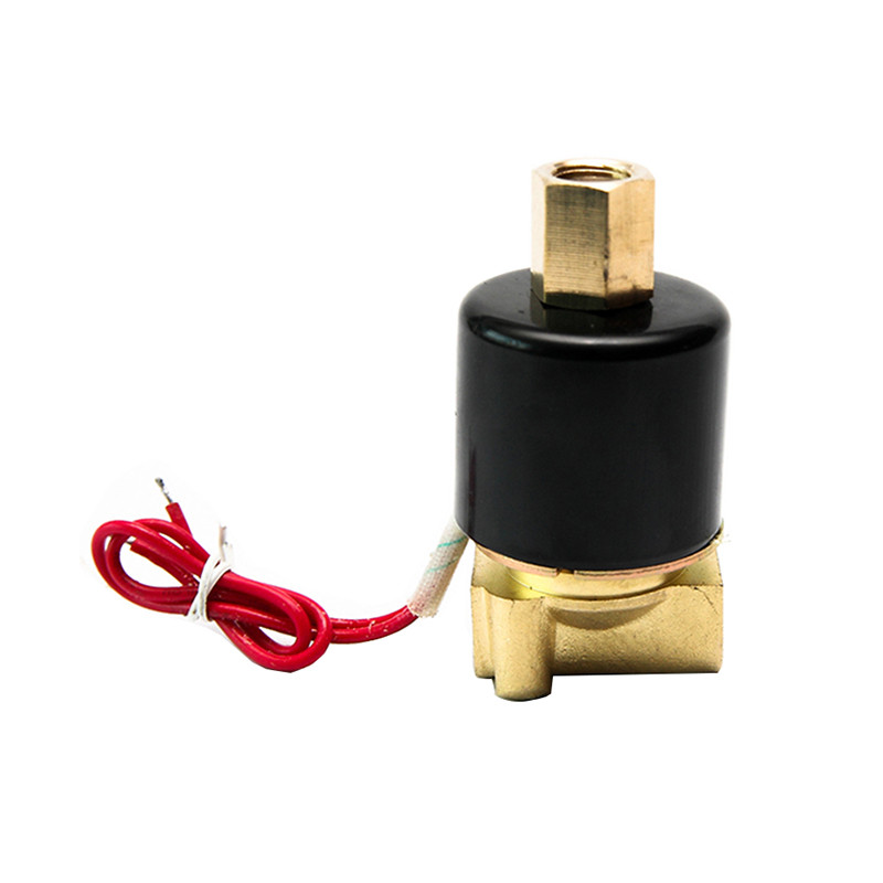 1/4" Brass Solenoid Valve Normally Open Solenoid Valve 24V 12V 220V 110V For Gas