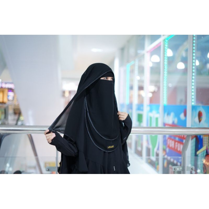 TergacorNiqab Butterfly KANCING Cadar Yaman Cadar Al Noor Niqob CantikTerbaik