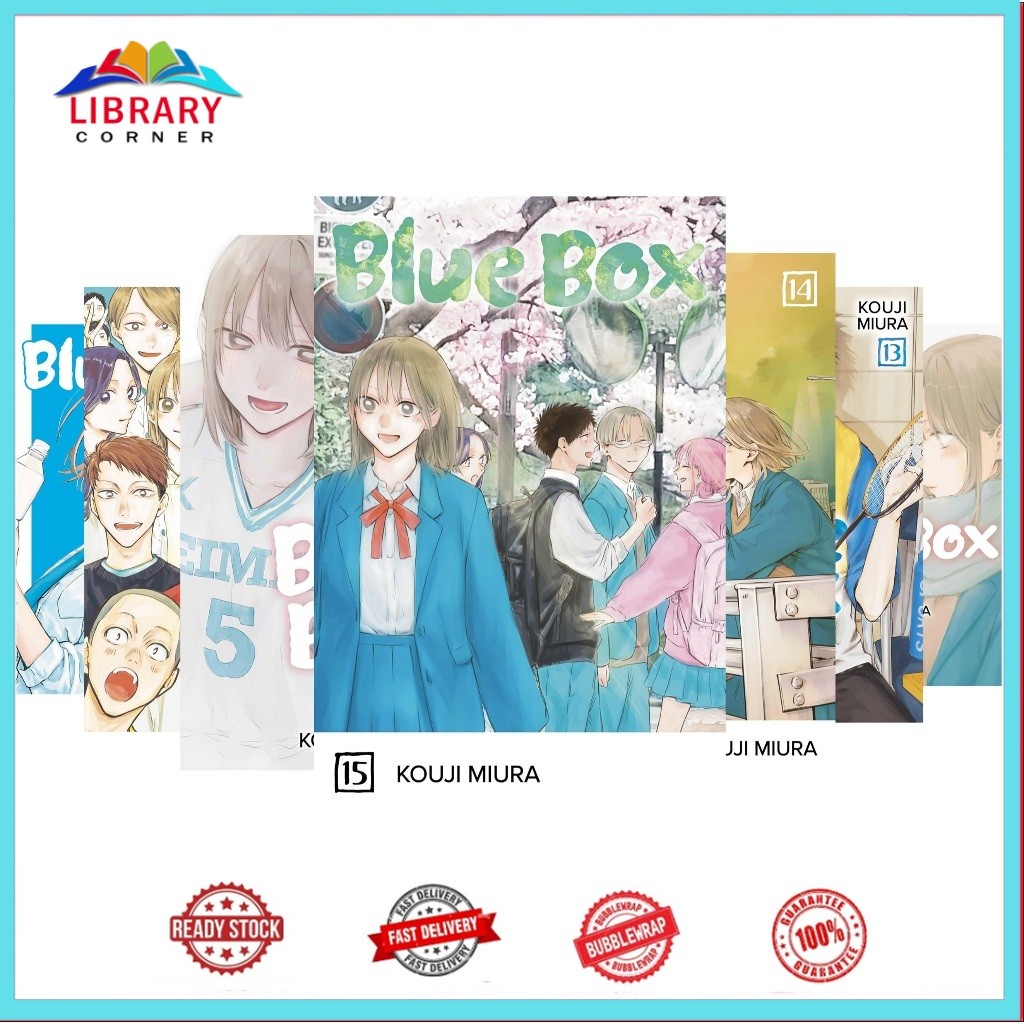 Blue Box Manga (17 Buku) English A5 Soft Cover