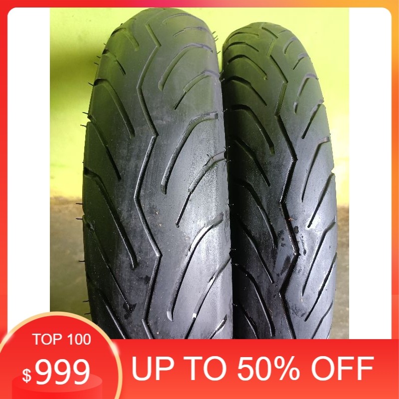 Ban Sepasang Uk 80/80-100/70 Ring 14 Tubeless