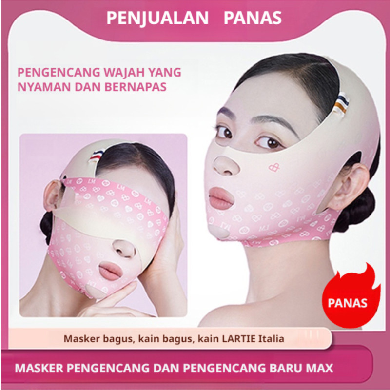 Pengiriman Cepat 24 Jam Masker Wajah V Terlaris/Pengangkat Dan Pengencang Wajah/Pelangsing Wajah V/M