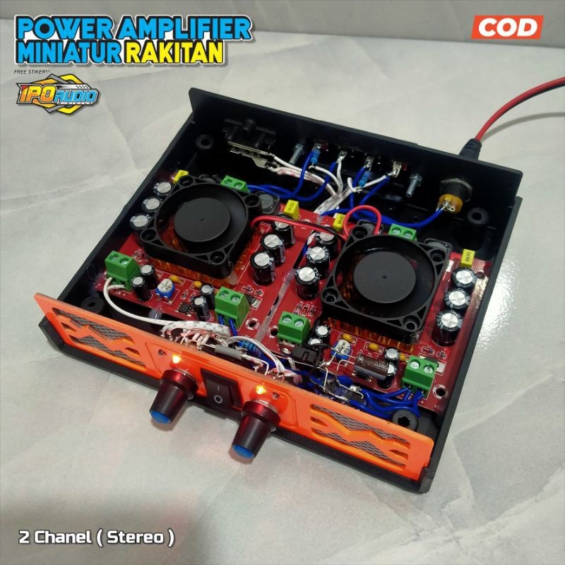Power Amplifier Mini Btl balap 300watt Horegg Cocok Untuk 12inch