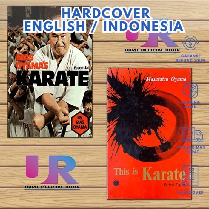 Hardcover Edition - Indo/English - Mas Oyama's Essential Karate - This Is Karate By Masutatsu Oyama 