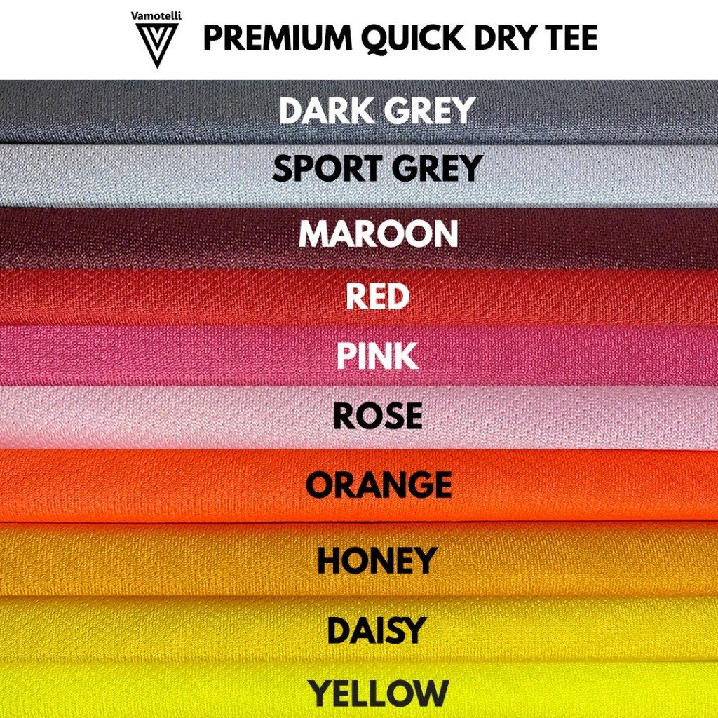 BLOROXCIN VAMOTELLI Atasan Big Size Kaos Polo Shirt Unisex Bahan DryFit Baju Kasual dan Olahraga #3