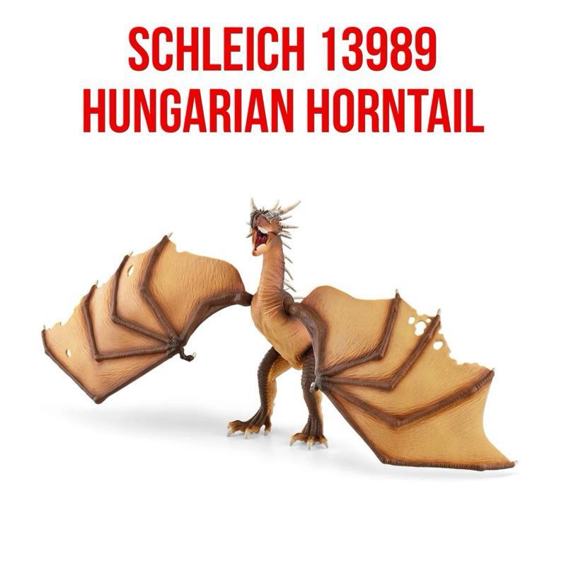 Schleich 13989 Harry Potter Hungarian Horntail Dragon Naga Ekor Duri Hungaria | Mainan Binatang Mini