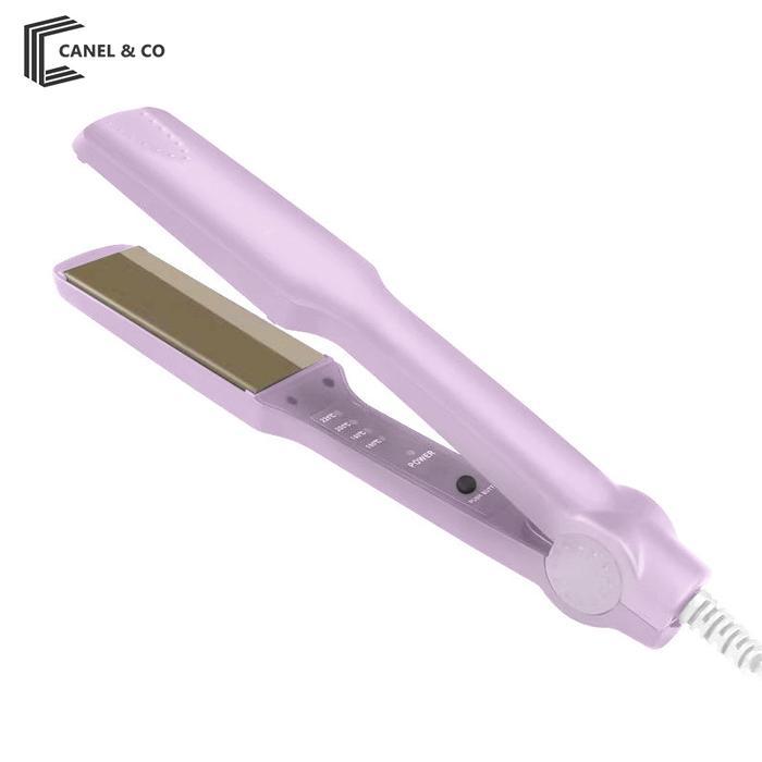 CANEL & CO Catokan Pelurus Rambut Catokan Curly Hair Styler Black Sisir Straightener - NHC-329-ungu