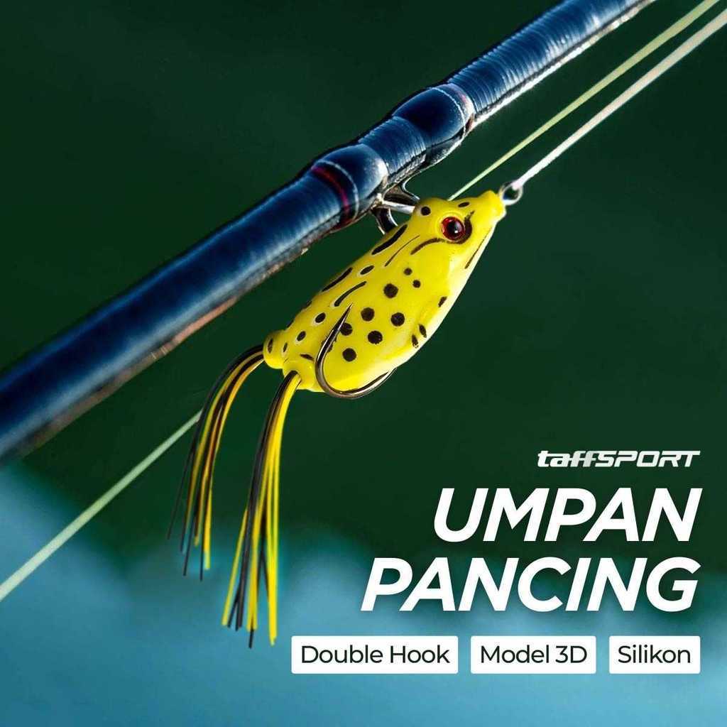 Umpan Kodok Tiruan 12g Soft Frog Hand Made Premium Casting
