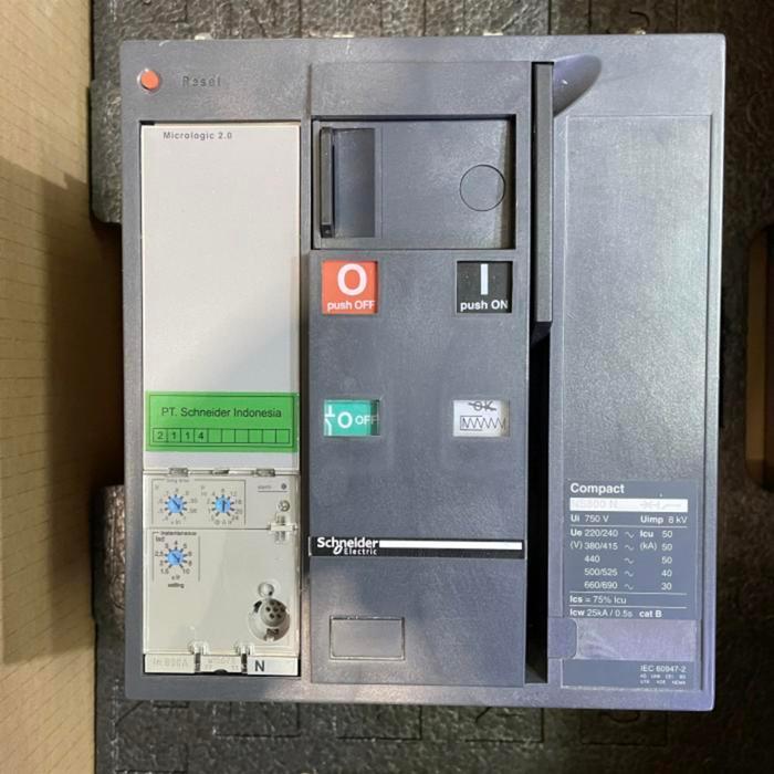 MCCB Schneider NS800N 3P 800A 50KA Motorized UVT AUX Original