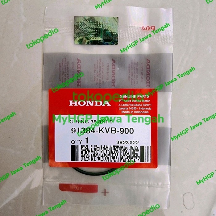 91384KVB900 ORing 38.8 x Tebal 1.9mm Driven Pulley Puli Oring Pulley All Honda Matic 91384-KVB-900
