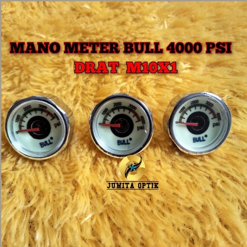 Manometer bull 4000psi