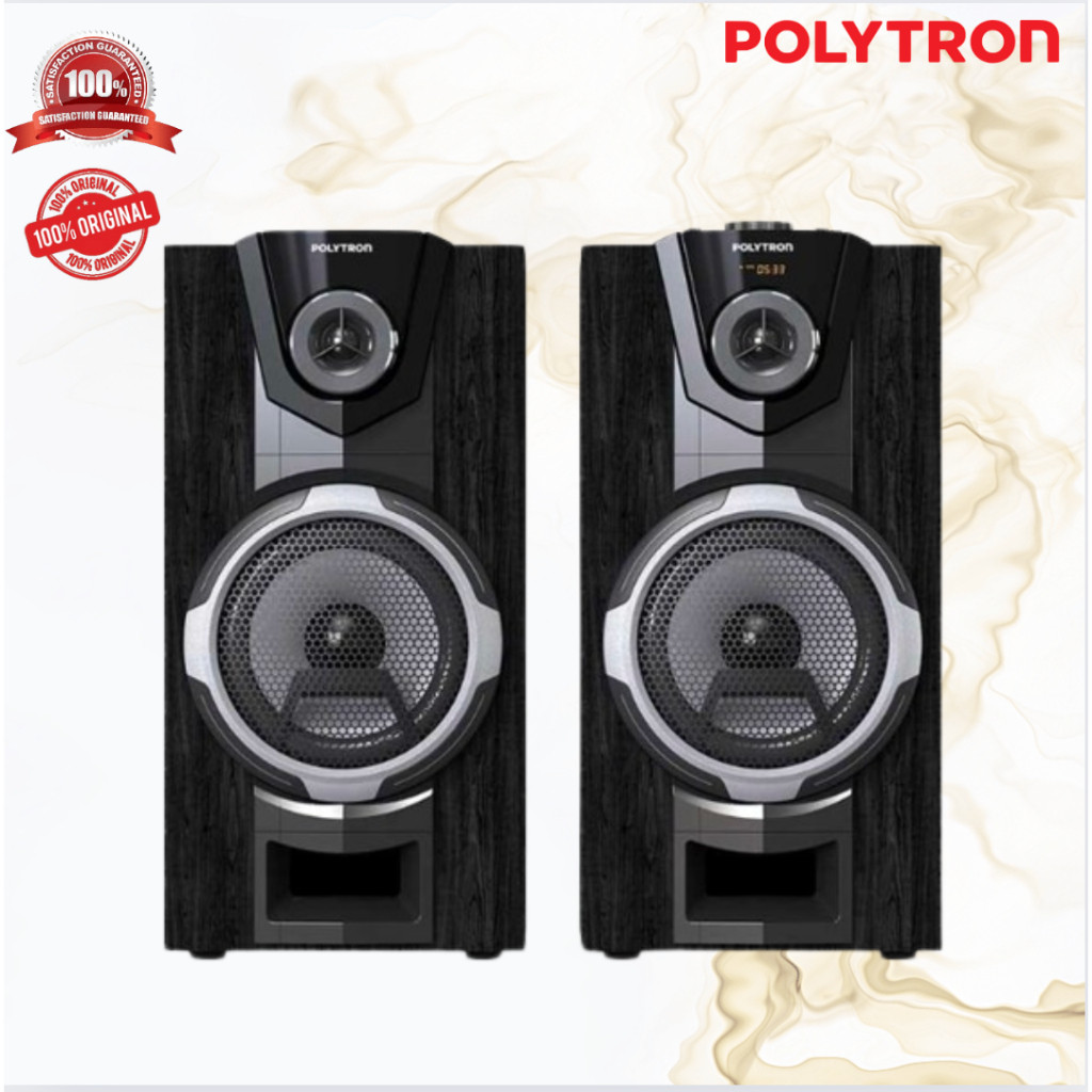 Polytron PAS8F12 Speaker Aktif Karaoke 8 Inch Single Woofer Super Bass 3-Band Digital Tone Control P