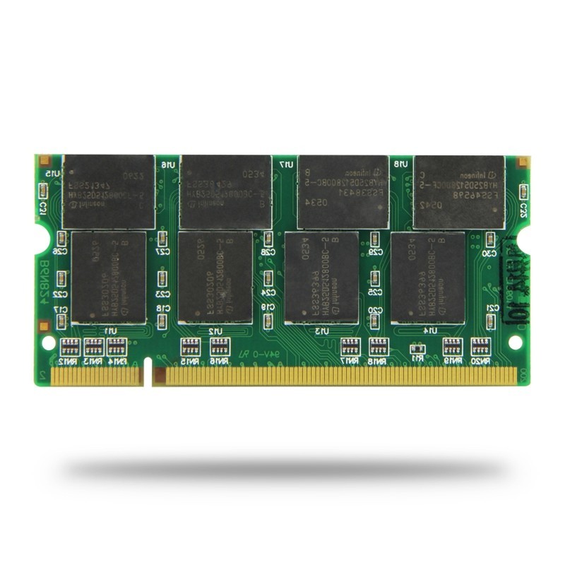 Laptop Memory Ram SO-DIMM DDR1 PC 3200 2700 2100 / DDR 400 333 266 MHz 1GB 200PINS For Notebook Comp