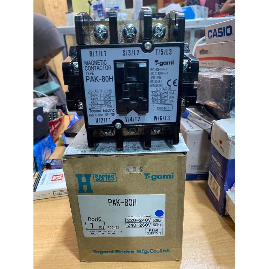KONTAKTOR TOGAMI PAK-80H 220V