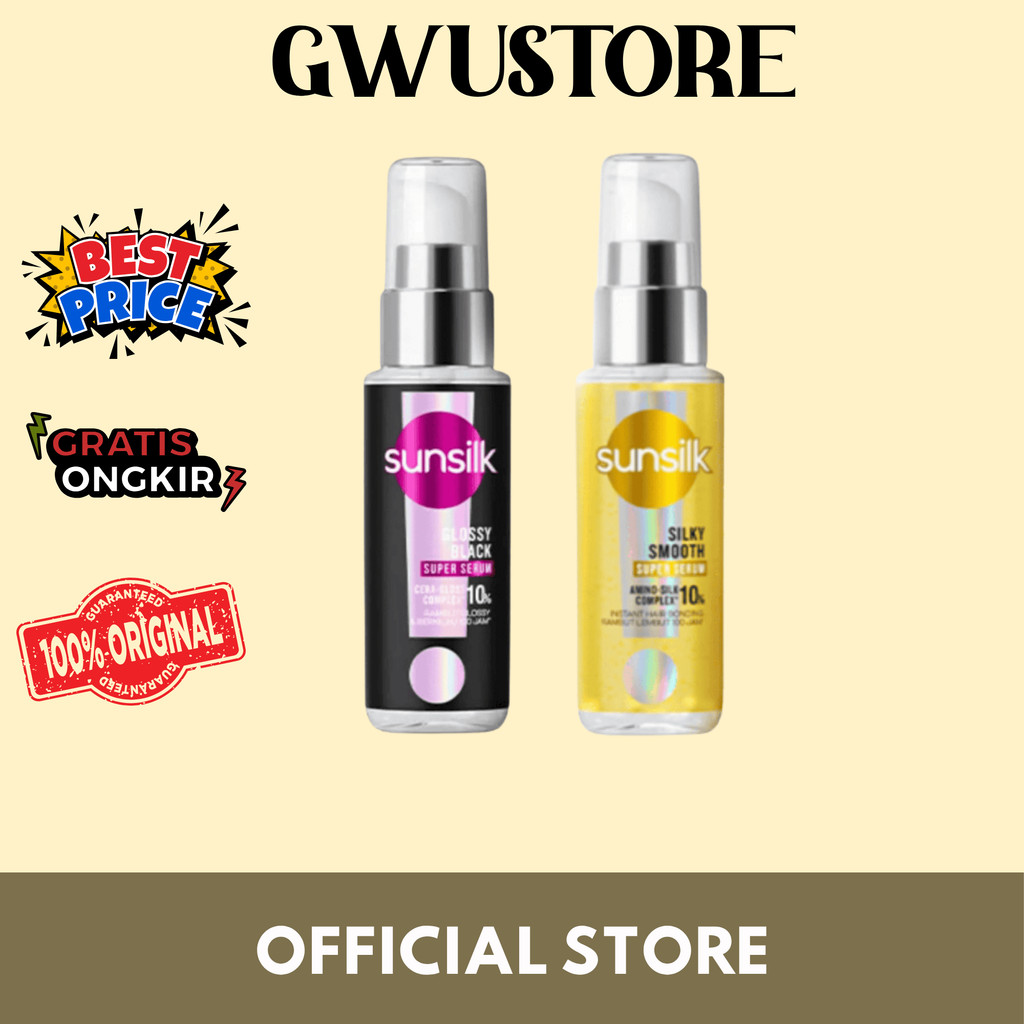Sunsilk Super Serum 45ml | Glossy Black | Silky Smooth