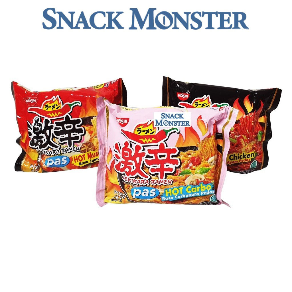 Nissin Gekikara Ramen Porsi PAS