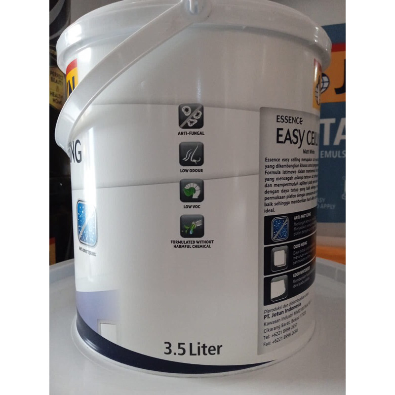 JOTUN ESSENCE EASY CEILING 3.5L CAT PLAFON JOTUN EASY CEILING WHITE