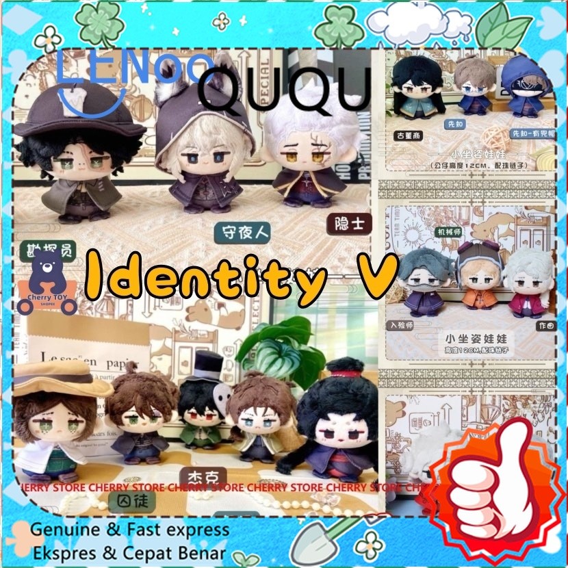 12cm Identity Prospector Tracy Reznik Eli Clark Luca Balsa Plush Dolls Mini Keychain Pendant Ithaqua
