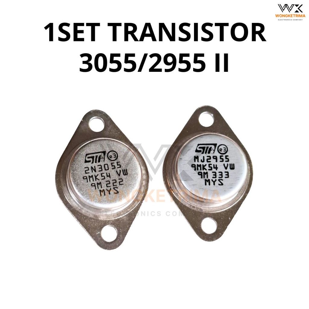 Transistor Jengkolan MJ2955 2N3055 ST Malaysia